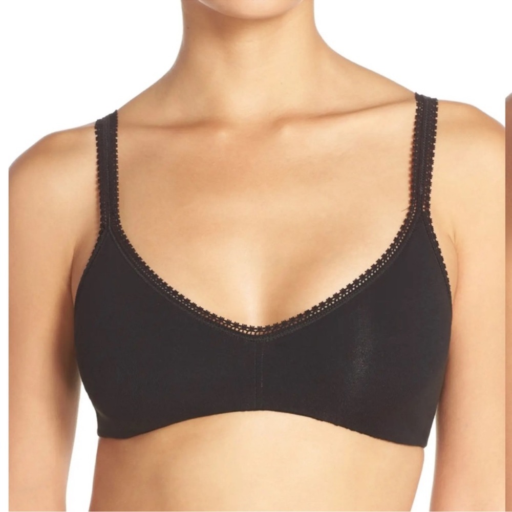 ON GOSSAMER Stretch Cotton Bralette